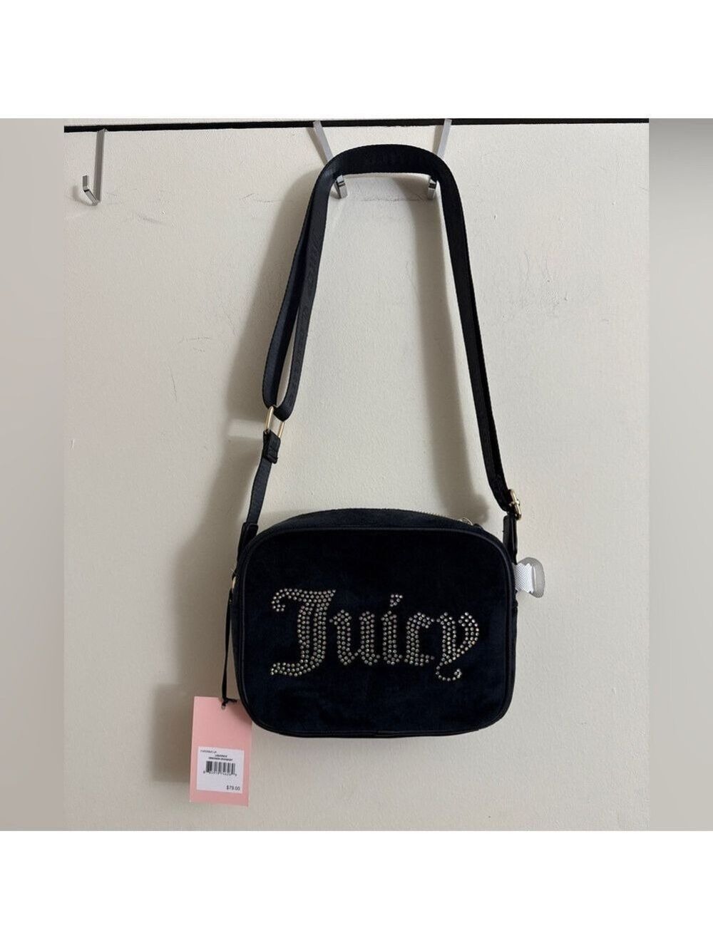 Juicy Couture Women's Y2K Obsession Crossbody in Licorice NWT